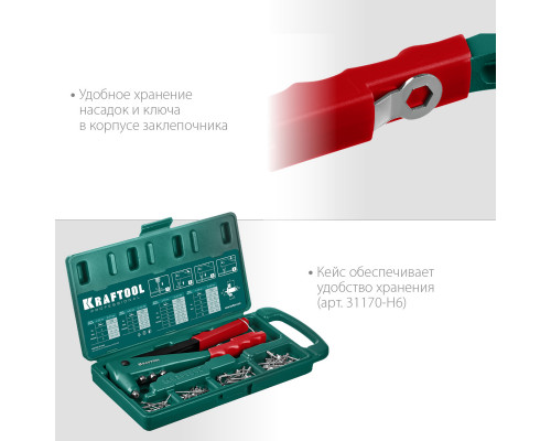 Заклепочник KRAFTOOL X-3