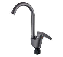 Смеситель пластиковый для кухни с высоким изливом STEMIX PL702-011F-2